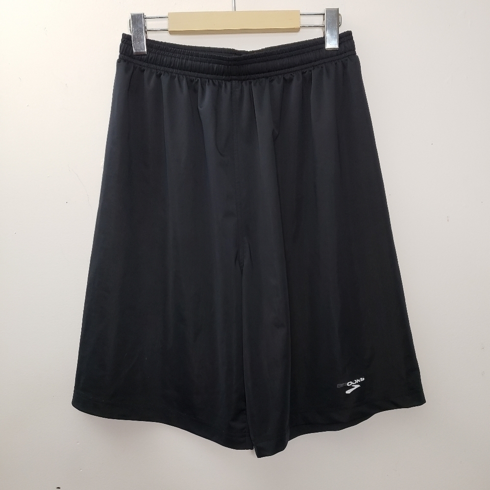 Brooks Men Black Sport Short Size M